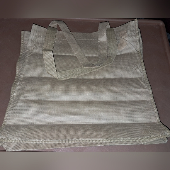 FREE with PURCHASE REUSABLE TOTE BAG  beige VGUC - Picture 2 of 8